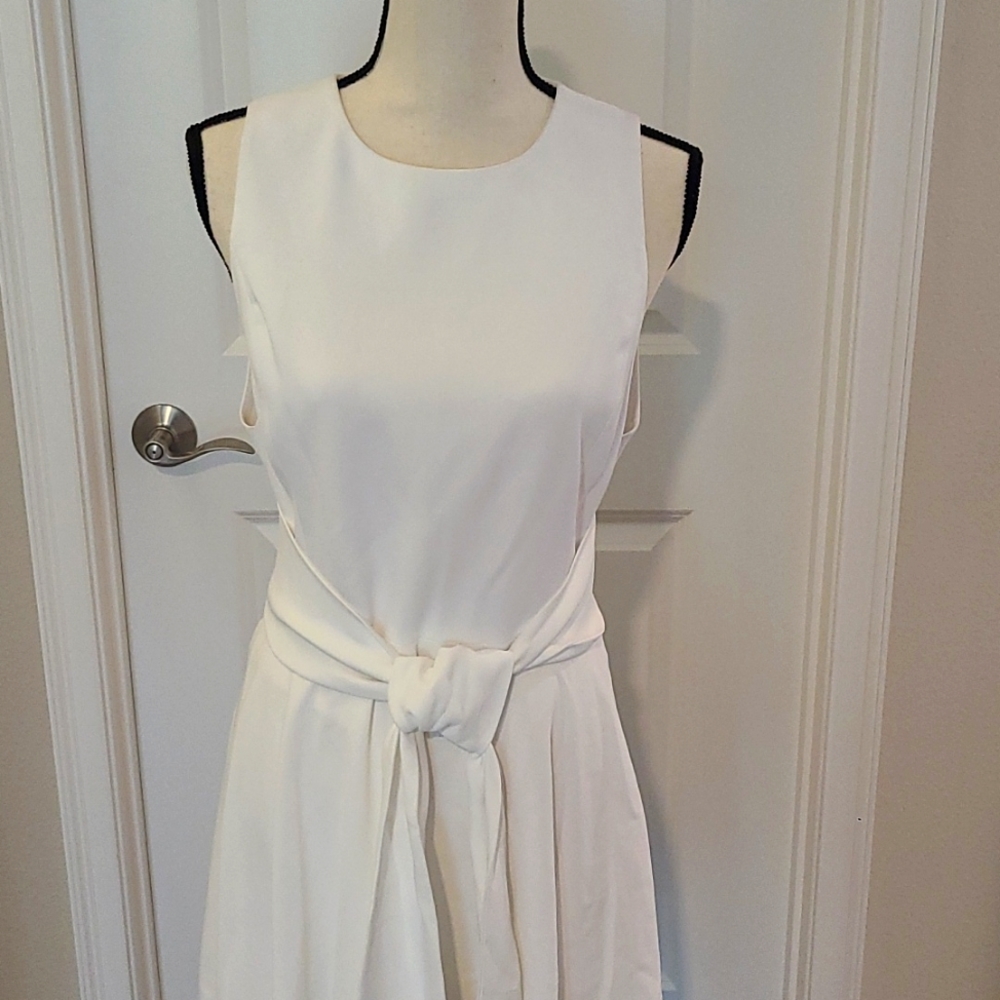 NWT Alice + Olivia White Mini Dress